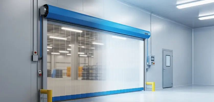 Soğuk Oda ve İklimlendirme Alanları için Özel PVC Kapı Çözümleri